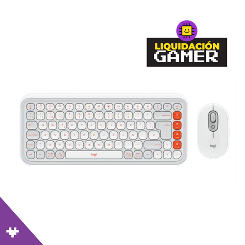 Teclado y Mouse Logitech POP Icon Bluetooth Wireless SP Copilot