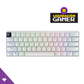 Teclado Logitech PRO X 60 Lightspeed Bluetooth Óptico 65 Horas RGB Color White