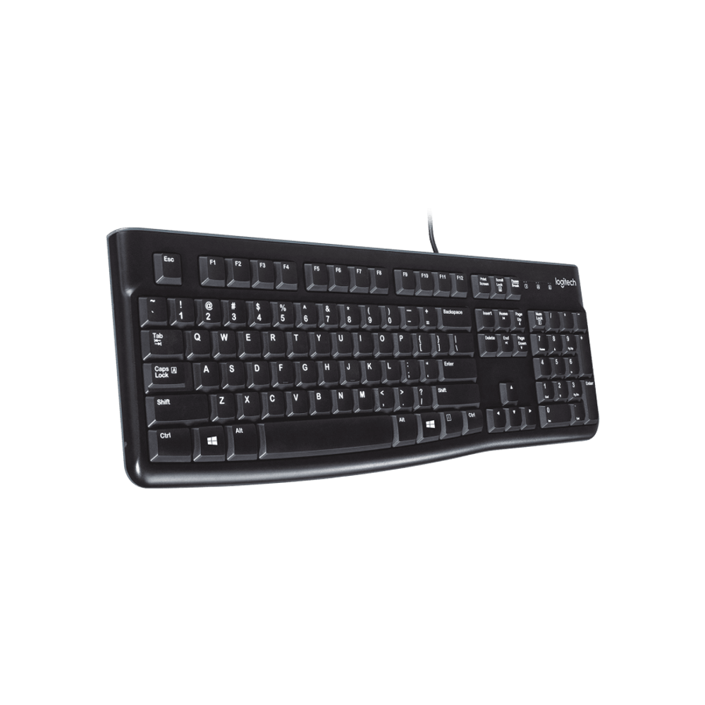 Teclado Logitech K120 Usb Sp Black