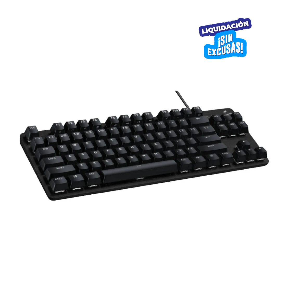 Teclado Logitech G413 Se Blacklight Mechanical Gaming Black (920-010433)