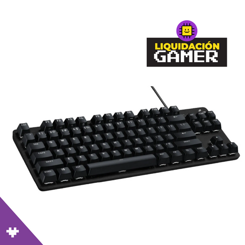Teclado Logitech G413 Tkl Se Blacklight Mechanical Gaming Black