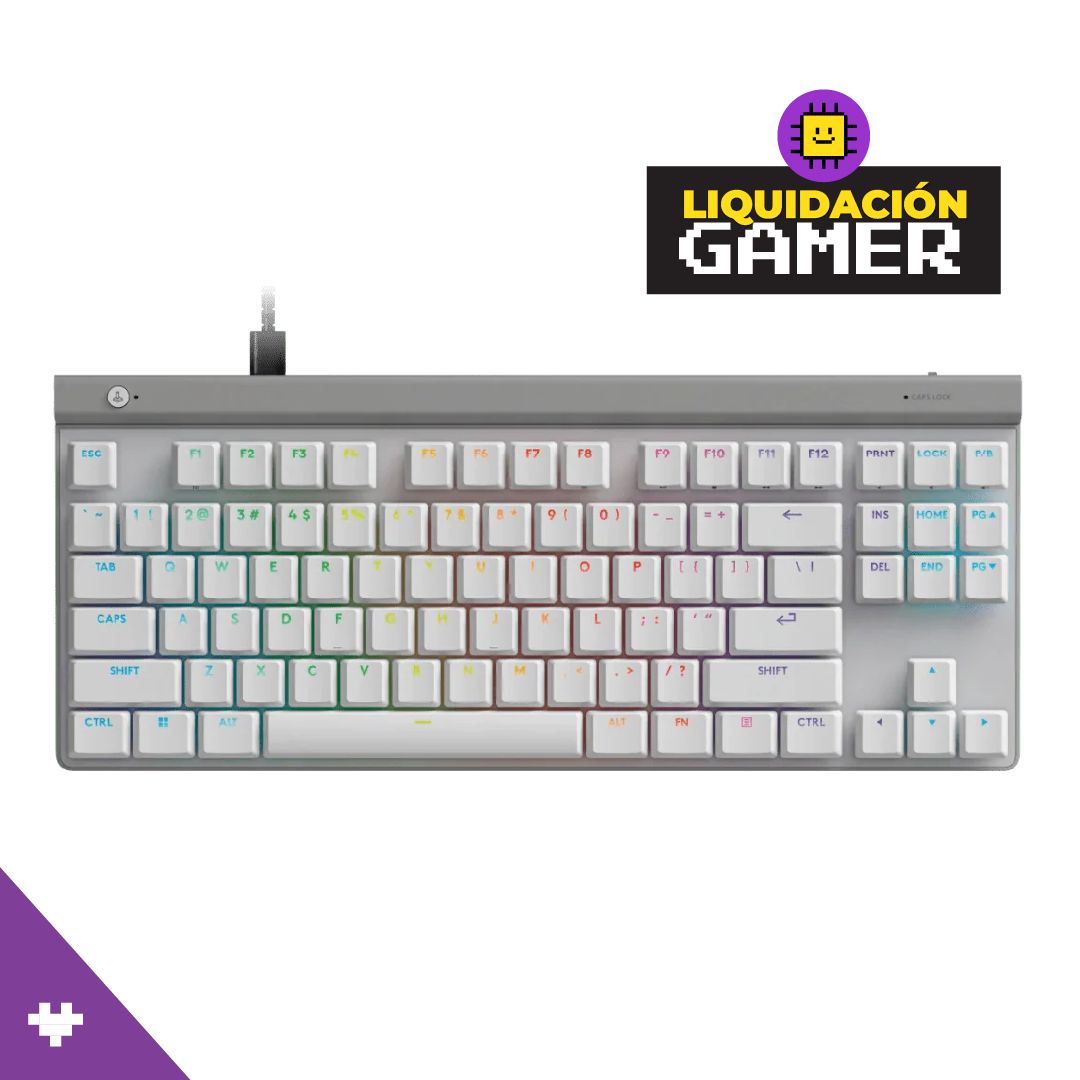 Teclado Logitech G515 Tkl Wired Lightsync Rgb / Keycontrol White