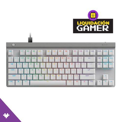 Teclado Logitech G515 Tkl Wired Lightsync Rgb / Keycontrol White