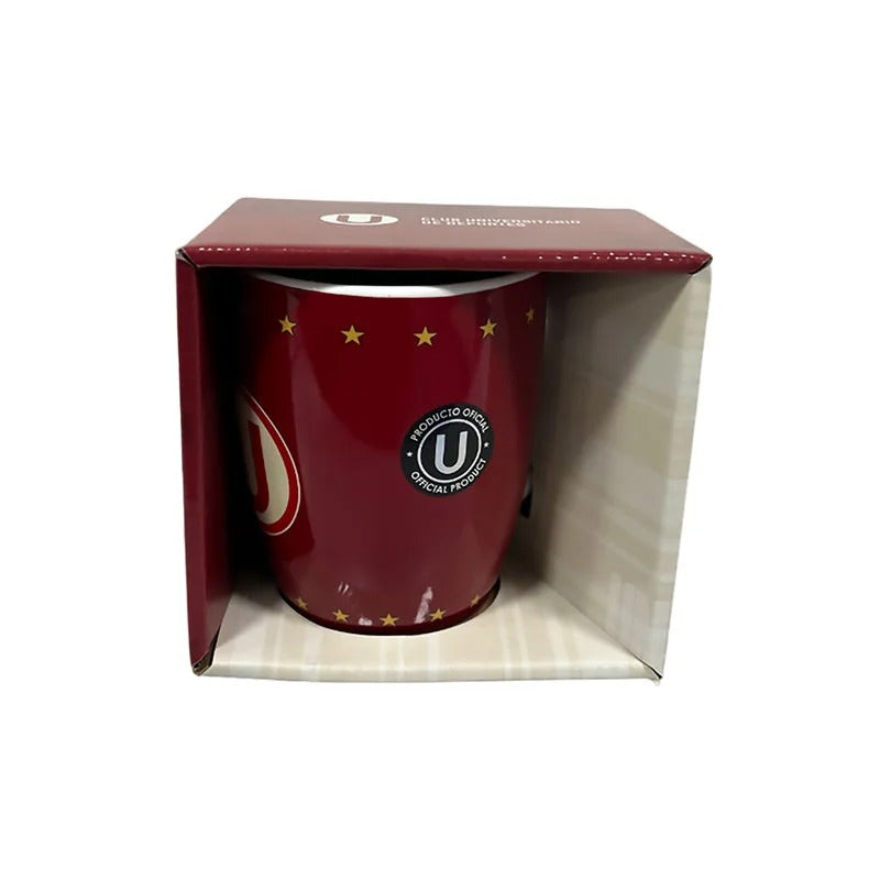 Taza recta Universitario de deportes con caja