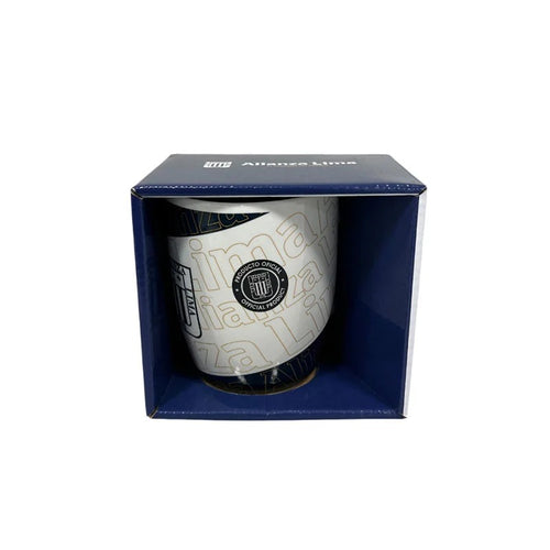 Taza recta Alianza Lima con caja