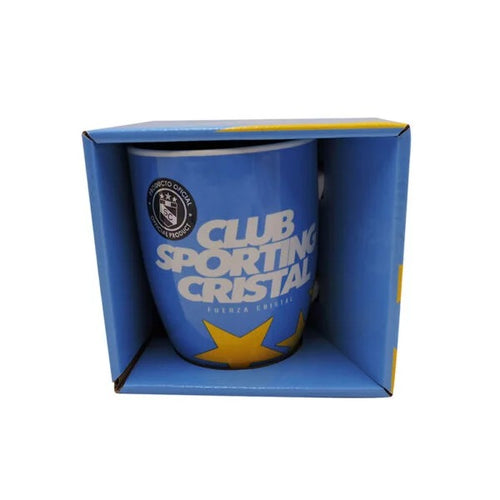 Taza recta Sporting Cristal con caja