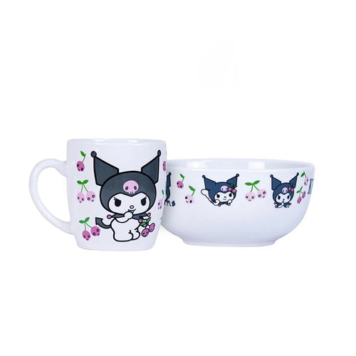 Plato Hondo Kuromi para Sopa y Cereales Sanrio