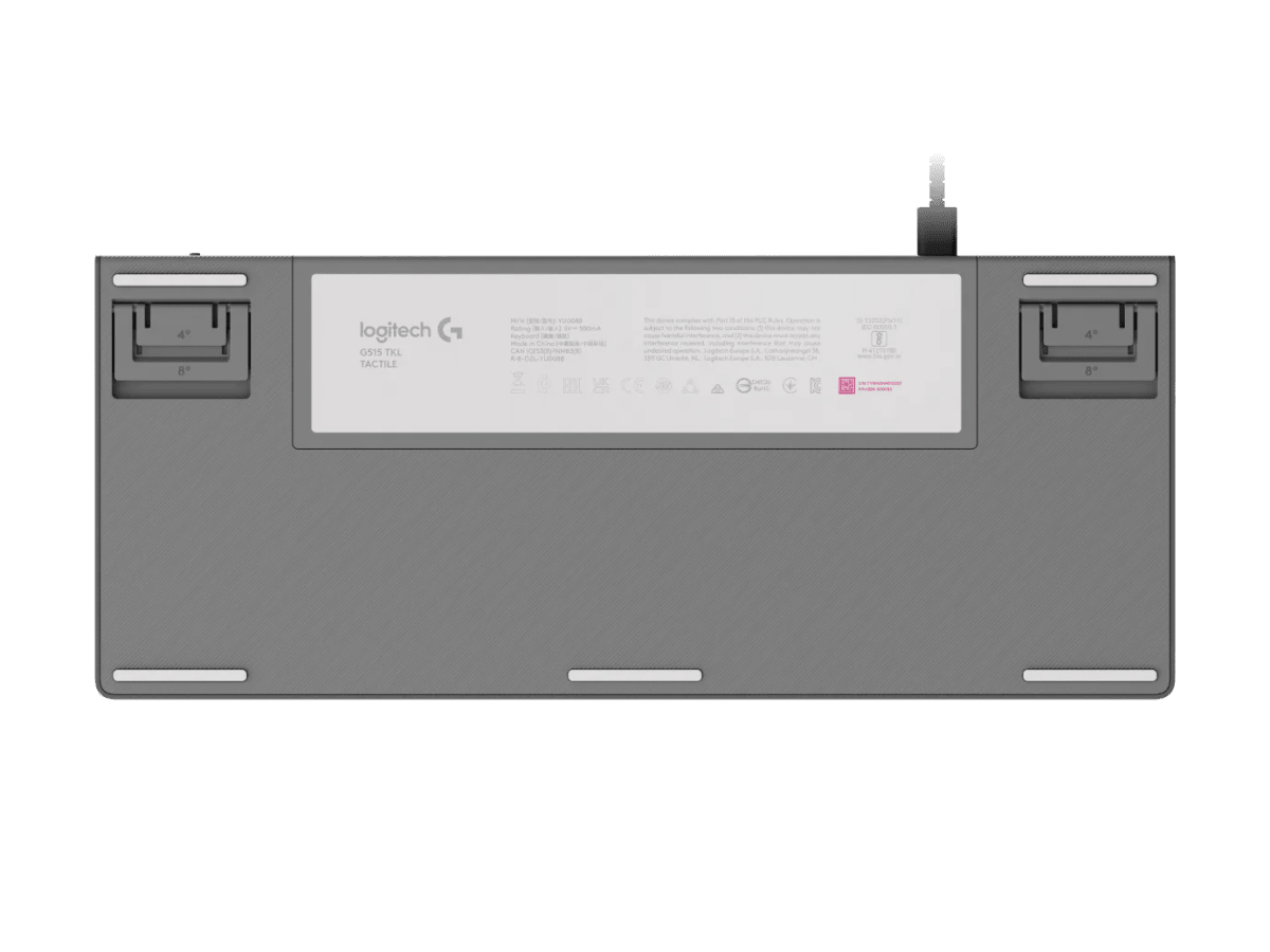 Teclado Logitech G515 Tkl Wired Lightsync Rgb / Keycontrol White (920-012869)-p