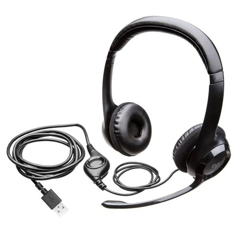 Audifono C/microf. Logitech H390 Usb-c Noise Cancelling Midnight Black