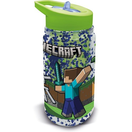 Botella con Espuma 330 ml Minecraft