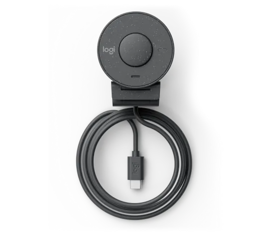 CAMARA LOGITECH BRIO 300 FHD 1080P USB-C BLACK (960-001413)-P