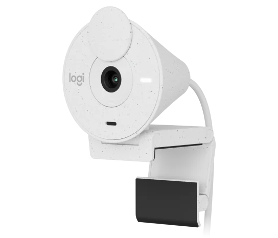 CAMARA LOGITECH BRIO 300 FHD 1080P USB-C WHITE (960-001440)