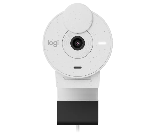 CAMARA LOGITECH BRIO 300 FHD 1080P USB-C WHITE (960-001440)