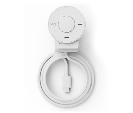 CAMARA LOGITECH BRIO 300 FHD 1080P USB-C WHITE (960-001440)