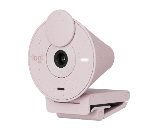 CAMARA LOGITECH BRIO 300 FHD 1080P USB-C ROSE (960-001446)