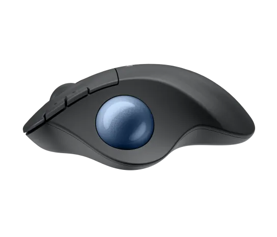 MOUSE LOGITECH ERGO M575S TRACKBALL SILENT WIRELESS BOLT/BLUETOOTH USB-A BLACK  (910-007031)