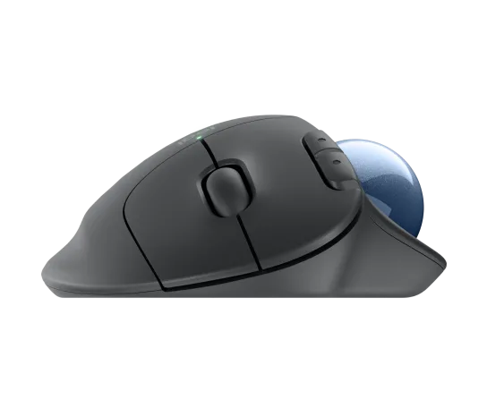 MOUSE LOGITECH ERGO M575S TRACKBALL SILENT WIRELESS BOLT/BLUETOOTH USB-A BLACK  (910-007031)