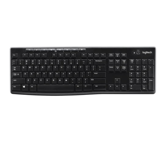 TECLADO LOGITECH K270 WIRELESS UNIFYING USB SP BLACK (920-004426)