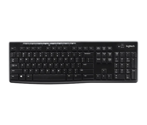 Teclado Logitech K270 Wireless Unifying USB SP Color Black
