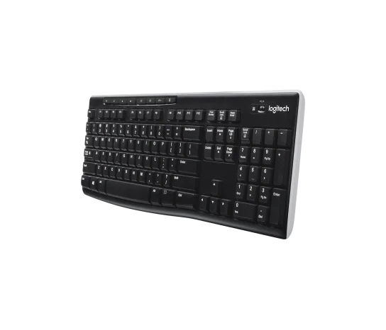 TECLADO LOGITECH K270 WIRELESS UNIFYING USB SP BLACK (920-004426)