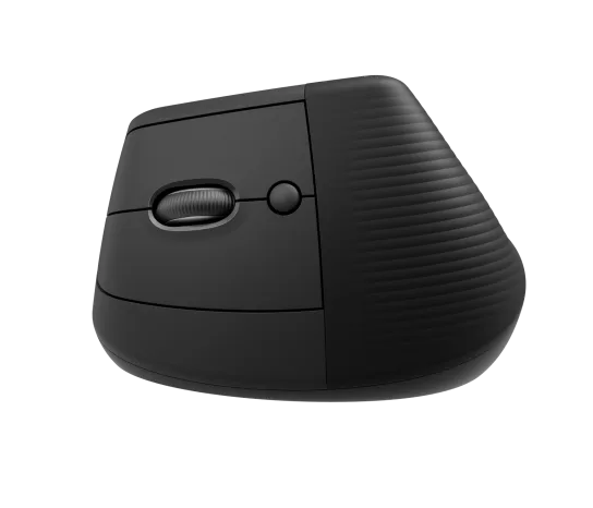 Mouse Logitech Lift Vertical Ergonomic Zurdo Wireless Bluetooth Color Black