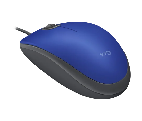 Mouse Logitech M110 Silent Óptico USB Color Blue