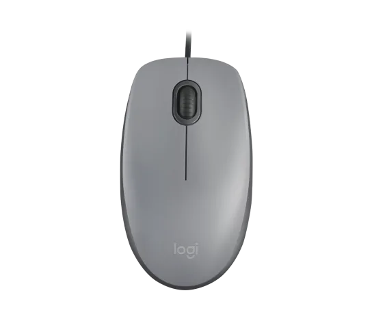 Mouse Logitech M110 Silent Óptico USB Color Silver