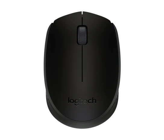 MOUSE LOGITECH M170 WIRELESS BLACK (910-004940)