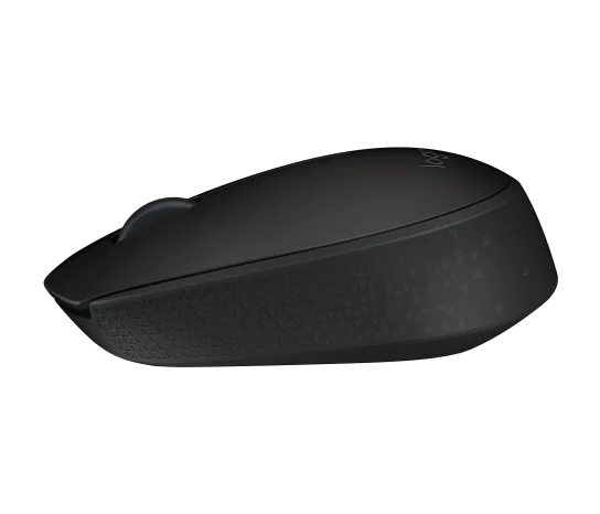 MOUSE LOGITECH M170 WIRELESS BLACK (910-004940)
