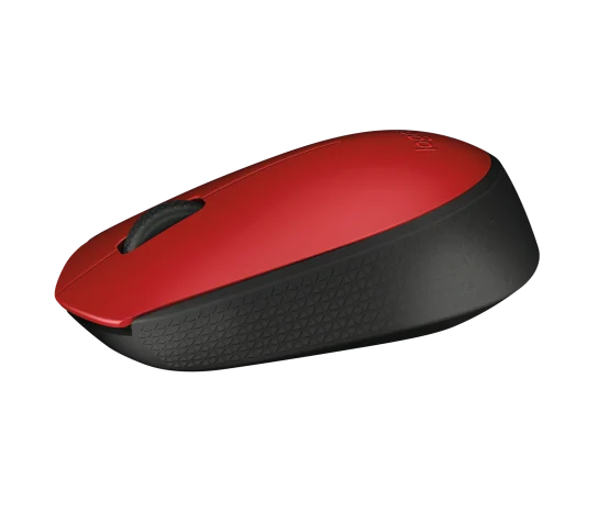 MOUSE LOGITECH M170 WIRELESS RED (910-004941)