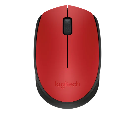 MOUSE LOGITECH M170 WIRELESS RED (910-004941)