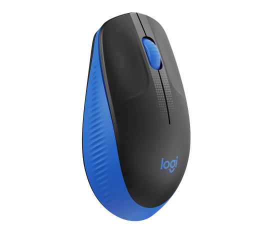 Mouse Logitech M190 Wireless Full-Size Color Blue