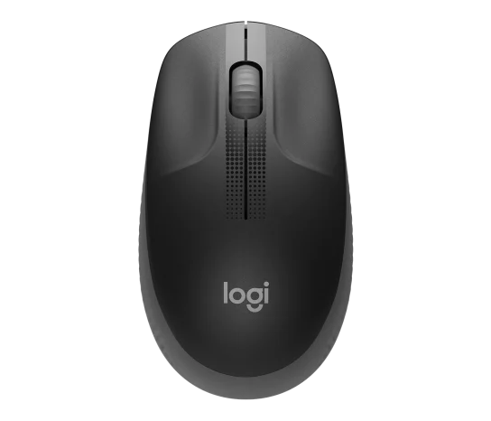 Mouse Logitech M190 Wireless Full-Size Color Charcoal