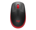 MOUSE LOGITECH M190 WIRELESS FULL-SIZE RED (910-005904)
