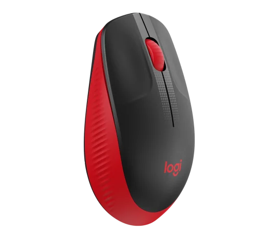 MOUSE LOGITECH M190 WIRELESS FULL-SIZE RED (910-005904)