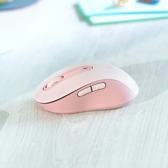 MOUSE LOGITECH SIGNATURE M650 SILENT WIRELESS/BLUETOOTH ROSE (910-006251)