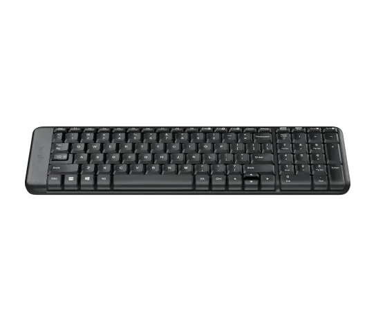 TECLADO LOGITECH + MOUSE MK220 WIRELESS USB SP BLACK (PN 920-004430)