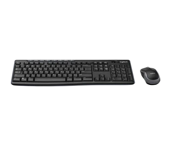 TECLADO LOGITECH + MOUSE MK270 WIRELESS USB BLACK (PN 920-004432)-UY