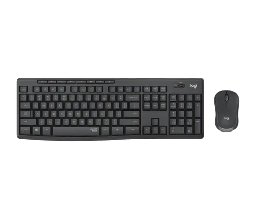 Teclado y Mouse Logitech MK295 Wireless USB Color Black
