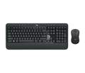TECLADO LOGITECH + MOUSE MK540 WIRELESS USB SP BLACK (PN 920-008673)