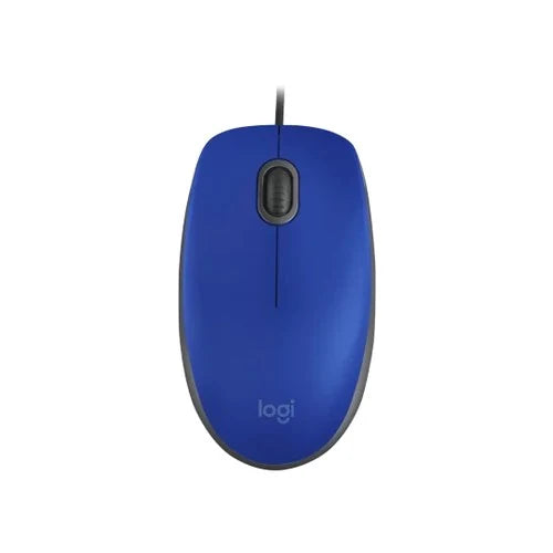 Mouse Logitech M110 Silent Óptico USB Color Blue