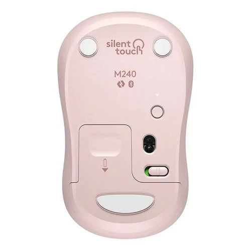 Mouse Logitech M240 Silent Wireless Bt Rose – imagen 2