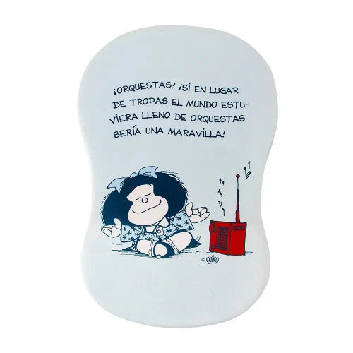 Mouse pad Mafalda con relieve