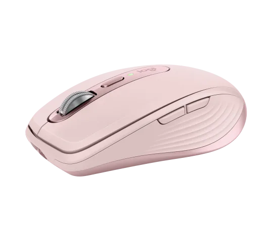 MOUSE LOGITECH MX ANYWHERE 3S BLUETOOTH/WIRELESS 8K USB-C ROSE (910-006934)