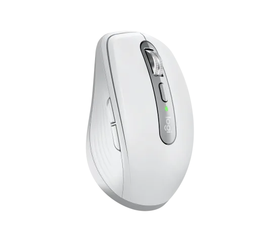 MOUSE LOGITECH MX ANYWHERE 3S BLUETOOTH/WIRELESS 8K USB-C PALE GREY (910-006933)