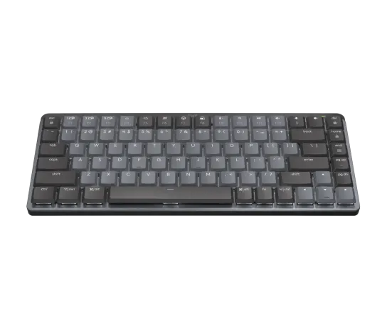 Teclado Logitech MX Mechanical Mini Wireless Bluetooth Iluminado Color Black SP