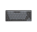 Teclado Logitech MX Mechanical Mini Wireless Bluetooth Iluminado Color Black SP