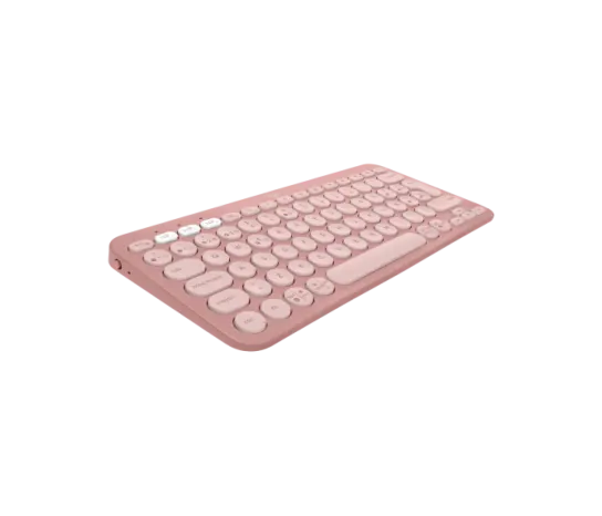 TECLADO LOGITECH PEBBLE 2 K380S BLUETOOTH/WIRELESS SP ROSE (920-011785)