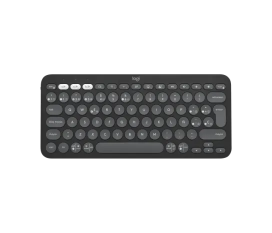 Teclado Logitech Pebble 2 K380S Bluetooth Wireless SP Color Graphite
