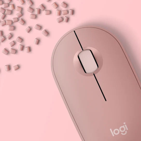 MOUSE LOGITECH PEBBLE 2 M350S BLUETOOTH/WIRELESS ROSE (910-007048)